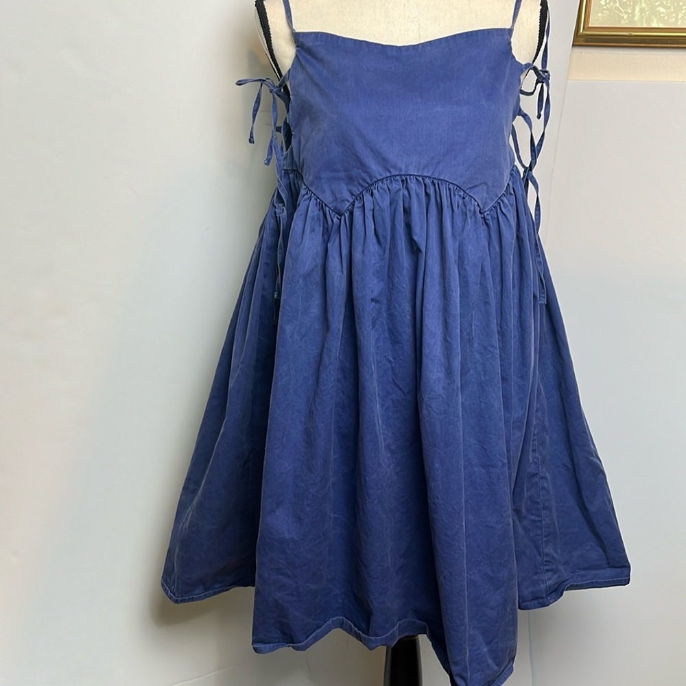 Allina Lui Denim babydoll dress EUC